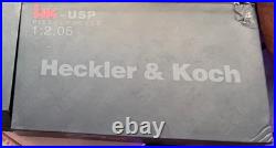12 Scale German Army Heckler & Koch HK USP 9MM Toy Pistol High End Collectable
