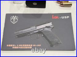 12 Scale German Army Heckler & Koch HK USP 9MM Toy Pistol High End Collectable