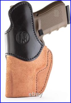 1791 Classic Leather Gun Holster Right Handed IWB for Glock & Sig Sauer Models 1791 Classic Leather Gun Holster Right Handed IWB for Glock & Sig Sauer Models