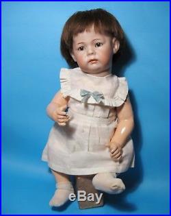 1911 Kammer &Reinhardt S&H/KR 115a Closed Mouth Bisque Head Baby Character Doll