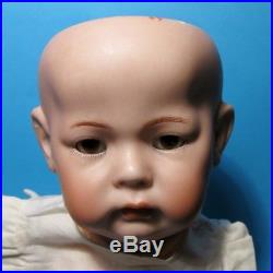 1911 Kammer &Reinhardt S&H/KR 115a Closed Mouth Bisque Head Baby Character Doll