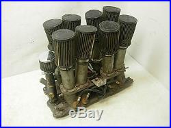 1960s CHEVY 327 350 HILBORN FUEL INJECTION INTAKE MANIFOLD #265-C-8H K&N FILTERS