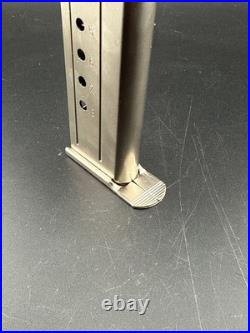 1981 Heckler & Koch Hk P7 Psp 8 Round 9mm Nickel Finish Original Magazine
