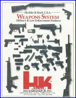 1997 Heckler & Koch Brochure with Price List. 1997 H&K