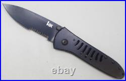 1st Production Run HK Heckler & Koch Monochrome Benchmade Knife TSA Auction