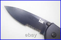 1st Production Run HK Heckler & Koch Monochrome Benchmade Knife TSA Auction
