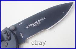 1st Production Run HK Heckler & Koch Monochrome Benchmade Knife TSA Auction