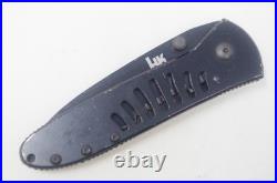 1st Production Run HK Heckler & Koch Monochrome Benchmade Knife TSA Auction