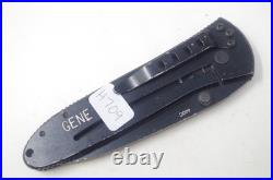 1st Production Run HK Heckler & Koch Monochrome Benchmade Knife TSA Auction 1st Production Run HK Heckler & Koch Monochrome Benchmade Knife TSA Auction