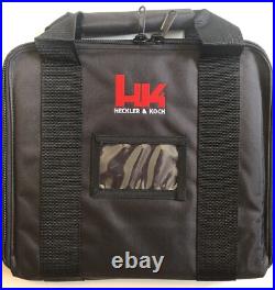 2 Heckler & Koch HK Padded Cases USP Mark 23 Match Elite HK45 P7 VP9 VP40 H&K