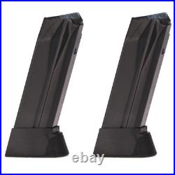 2-PACK H&K HK45C USP45 Compact 45acp 10rd Blue +2 Bottom Factory Mag