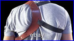 2 in 1 Heckler Koch Leather Owb & Shoulder Holster Choose Gun Model Color & R/L