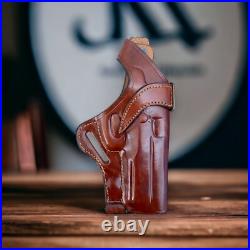 2 in 1 Heckler Koch Leather Owb & Shoulder Holster Choose Gun Model Color & R/L