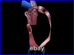 2 in 1 Heckler Koch Leather Owb & Shoulder Holster Choose Gun Model Color & R/L