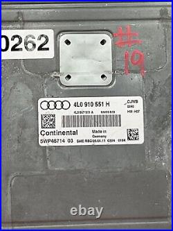 2011-2012 Audi Q7 3.0L ENGINE CONTROL MODULE PCM ECM ECU 4L0 910 551 H