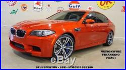 2014 Bmw M5 14 M5, Sunroof, Nav, Back-up Cam, Htd Lth, H/k Sys, 20in