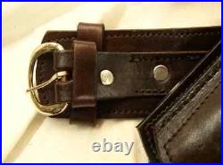 22 Ruger Colt S&W Western Fast Draw Sixgun Pistol Leather Gun Holster Belt