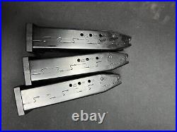 3 x Heckler & Koch HK Factory USP Compact 9MM 10-Round Magazine Used