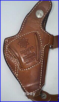 45 AUTO 9mm BIANCHI SCORPIO SHOULDER SYSTEM, #13 HOLSTER, #13C AMMO POUCH RARE