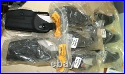 8x New Safariland 6280-291-131 RH Black Holster For Heckler & Koch STX Tactical