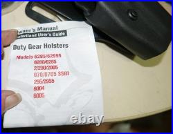 8x New Safariland 6280-291-131 RH Black Holster For Heckler & Koch STX Tactical