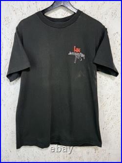 90s Heckler & Koch HK MP5 No Compromise Vintage Promo T-Shirt Size L Anvil