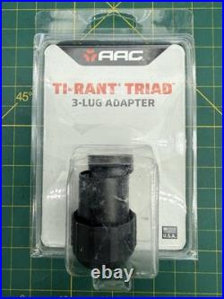 AAC Advanced Armament Co TRIAD 3 Lug Adapter Fits Ti-RANT Series 9mm 64254