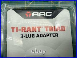 AAC Advanced Armament Co TRIAD 3 Lug Adapter Fits Ti-RANT Series 9mm 64254