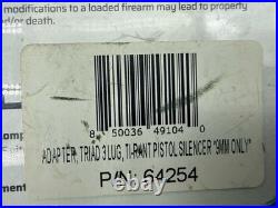 AAC Advanced Armament Co TRIAD 3 Lug Adapter Fits Ti-RANT Series 9mm 64254