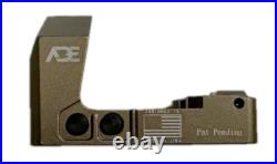 ADE RD3-022 FDE Red Dot+Optic Plate for HK VP9, VP9SK, VP40, P30, P30SK, HK45C Pistol ADE RD3-022 FDE Red Dot+Optic Plate for HK VP9, VP9SK, VP40, P30, P30SK, HK45C Pistol