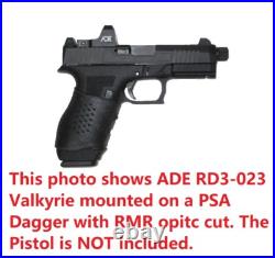 ADE RD3-023 GREEN Dot + Optic Plate for HK VP9, VP9SK, VP40, P30, P30SK, HK45 Pistol ADE RD3-023 GREEN Dot + Optic Plate for HK VP9, VP9SK, VP40, P30, P30SK, HK45 Pistol