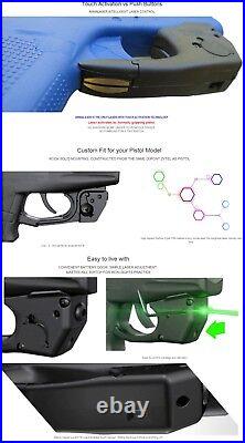 ARMALASER TR7-G H&K HK USP FULL-SIZE SUPER BRIGHT GREEN LASER With Laser Holster