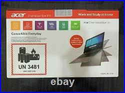 Acer 11.6 Touchscreen Convertible Spin 311 Chromebook 32GB 4GB 2in1 Silver New