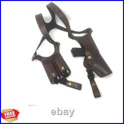 Adjustable Pure Colombian Leather Shoulder Holster Left Hand Carry Solution Adjustable Pure Colombian Leather Shoulder Holster Left Hand Carry Solution