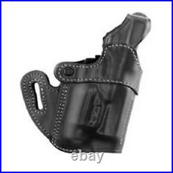 Aker Leather 267 Nightguard Paddle Holster Color Black Gun H&K P2000 With