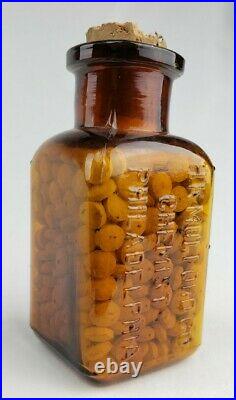 Antique H K Mulford Bottle Cannabis Tablets Cocaine Arsenic Apothecary Drug BIM