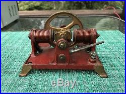Antique H-K Toy DC Electric Motor Engine Early 1900s