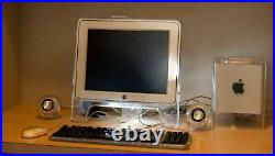 Apple Power Mac G4 Cube with Original Monitor, Keyboard, Mouse and H-K Speakers