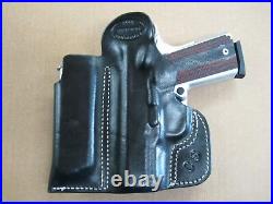 Azula Leather IWB Combo Holster And Mag Pouch CCW For. Choose Gun & Color A