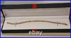 BEAUTIFUL 5 CT Diamond Tennis Bracelet with Appraisal 7.75 10KT Gold I2 H-K