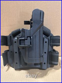 BLACKHAWK Serpa Level 3 Tactical Black Holster RH OPEN PKG BLACKHAWK Serpa Level 3 Tactical Black Holster RH OPEN PKG