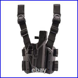 BLACKHAWK Serpa Level 3 Tactical Black Holster, Size 17, Right Hand, H&K P-30