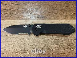 Benchmade 14716sbk-1 HK Mini Axis, 14716 Serrated Edge Heckler And Koch Knife