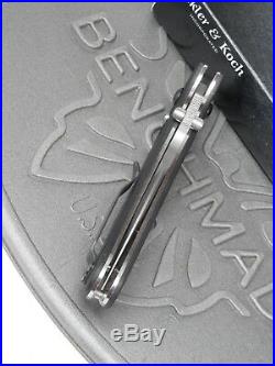 Benchmade H&K 14205 Snody Black Axis G10 154CM Folding Knife Heckler Koch USA