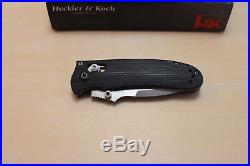 Benchmade H&K 14210 Snody Design G10 154CM Folding Knife Heckler Koch USA Purple