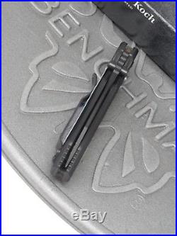 Benchmade H&K 14716BK Axis Mini Black G10 D2 Folding Knife Heckler Koch USA