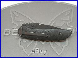 Benchmade H&K 14975BK Scorch D/A N680 Spear Point Folding Knife Heckler Koch USA