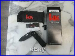 Benchmade H&K HK 14716BK AXIS MINI D2 Steel Folder NEW