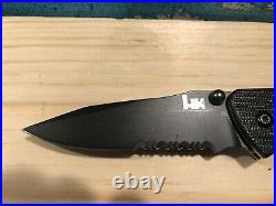 Benchmade H&K Nitrous Blitz Combo Blade (Discontinued Knife)