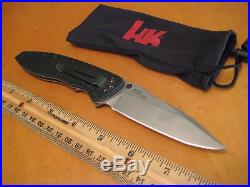 Benchmade H&K Nitrous Blitz Knife 144460 Heckler & Koch 154CM G10 Ti USA Made HK